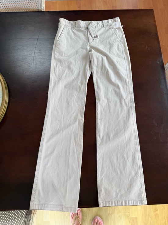 Vince Pants - Vince Light Gray Straight-Leg Chinos